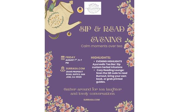 SIP and Read Evening by Surrasa