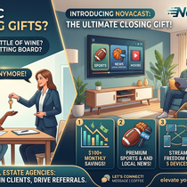 🏡 Stand Out in a Crowded Market: The Ultimate Closing Gift & Referral Perk for Real Estate Agencies! by NovaCast