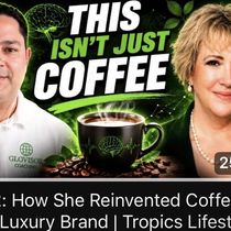 Brand story: View “Glovisor Podcast” interview with founder Lisa Bastian, Tropics Lifestyle Coffee by Tropics Lifestyle™ Coffee
