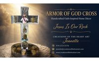 Armor of God Cross by Creations of the Heart Art