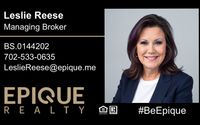 Free Home Valuations by Managing Broker, Epique Realty