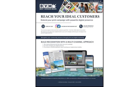 REACH YOUR TARGET MARKET by LIVING MEDIA GROUP