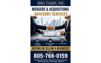Mergers & Acquisitions Advisory Servies by MBA Taxes, Inc.