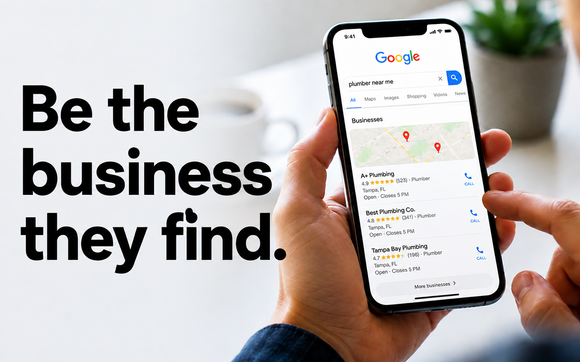 Your business. Found. by Theo