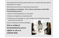 Session 4: Session 4: 8-hour CEU- Agency Success Starts Here: Leadership, Culture, and Practical Growth Tools by The Compliance/Leadership Consultant-Optimal Healthcare Solutions
