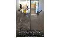 Terrazzo Floor Restoration by Mainstreet Cleaning & Restoration