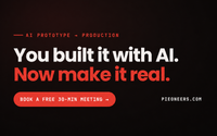 AI Prototype to Production  by Pieoneers Software Inc.