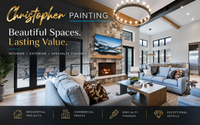 More Than Just a Paint Job by Christopher Painting Interior & Exterior Fine Finishes