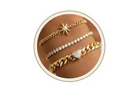 14K Gold Plated 3 Piece Sparkly Bracelets - Gold or Silver Set! by Joyce's Gift Store/La Bella Baskets & Gifts