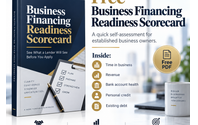 Business Financing Readiness Scorecard by Small Business Lending Source
