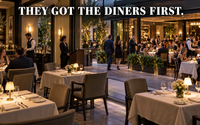EMPTY TABLES DON’T STOP THE BILLS. by Disruptive Edge Digital
