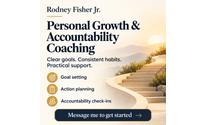 Personal Growth & Accountability Coaching by Rodney Fisher jr