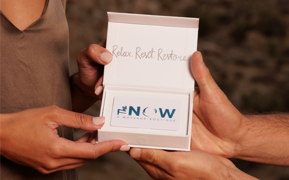 Massage Gift Cards to The NOW by The NOW Massage