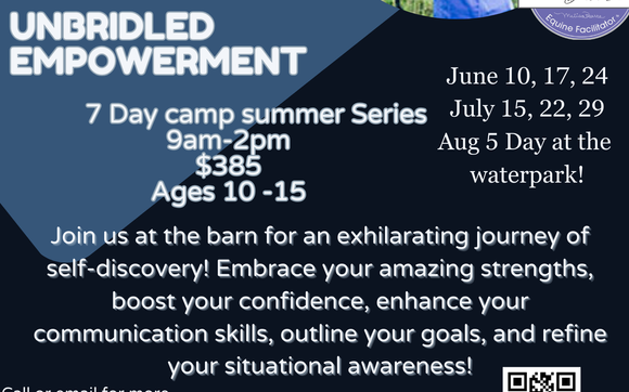 Unbridled Empowerment Girls Program by Just Breathe With A Horse