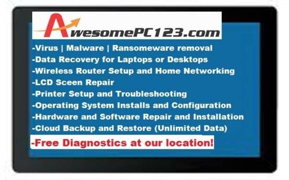 AwesomePC123 Services by AwesomePC123