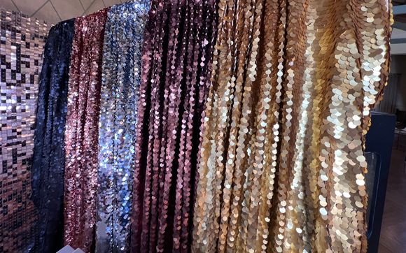 Sequin Backdrops: Classic Glam with a Sparkle Twist by That One Photobooth LLC