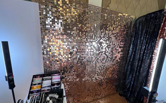 Shimmer Wall: Sparkle, Shine, and Steal the Show by That One Photobooth LLC