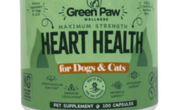 Heart Support for Dogs & Cats by Green Paw Wellness