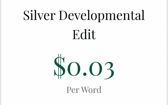Developmental Edit - Silver Service by Hart Bound Editing