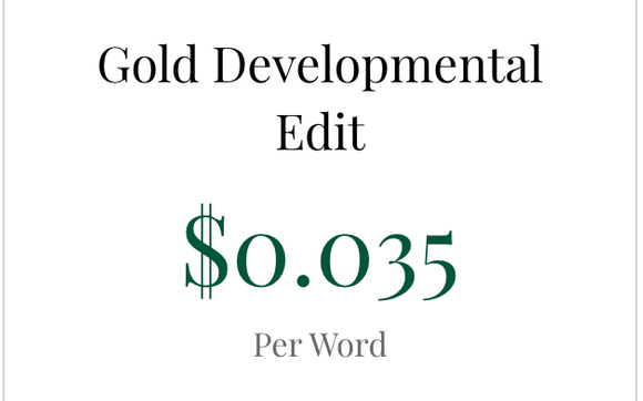Developmental Edit - Gold Service by Hart Bound Editing