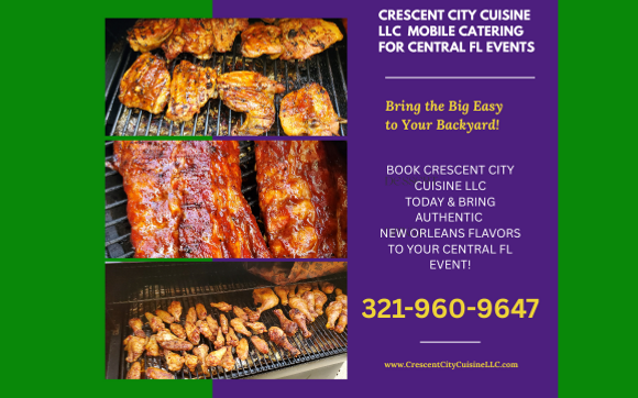 Crescent City Cuisine Mobile Catering for Central FL Events by Crescent City Cuisine LLC