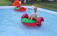 Lagoon with Paddle boats rentals  by Float Boat Co.