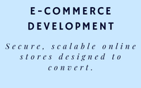 E-commerce Development by Sharvio Services