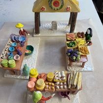 Celebrating Tulsa Farmers' Market at the Oh! Tulsa, Biennial with Jezz! by Pottery by Jezz