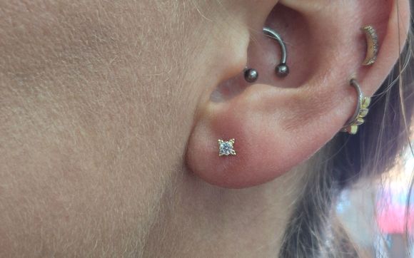 Earlobe Piercings by BLISS Body Piercing and Fine Jewelry