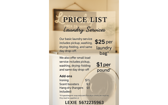 Laundry by Lexie Hannah