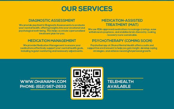 Our Services  by Ohana Mental Health
