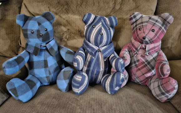 Memory Bears  by Crafty Quilted T's Crafts & More