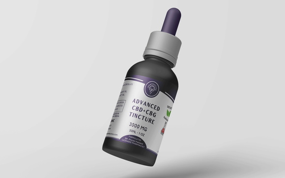 ADVANCED CBD+CBG Tincture by Hempeutics CBD Clinic