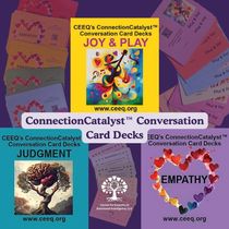 Conversation card decks to engage depth at work!  by Center for Empathy and Emotional Intelligence