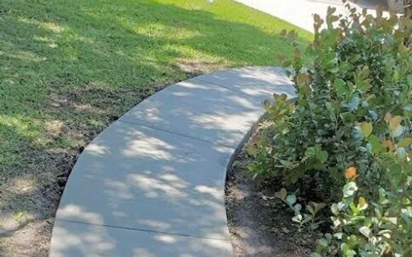 Concrete walkway, concrete sidewalk by K. G. Concrete & development, LLC