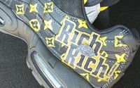 Patch Application by Sneaker Fairy Custom Shoes LLC