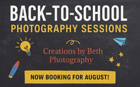 Back to School Photography Sessions  by Beth Snyder