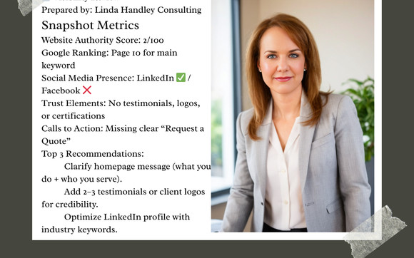 Get Found Online: Visibility & Growth Package by Linda Handley — Small Business Marketing Consultant