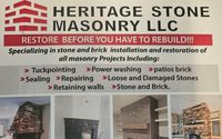 Brochures by Heritage Stone Masonry llc