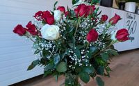 2 dozen roses by 360 Flower Shop