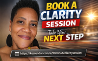 90 Minute Clarity Session  by 2nd Chance , MWBE Certified