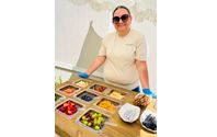 Mobile snack cart rental by Serendipity Event Rentals