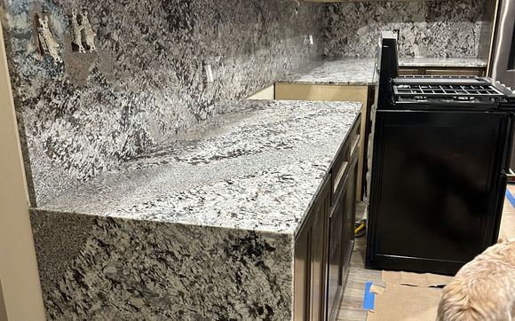 Custom Countertops by A & M Granite and Flooring