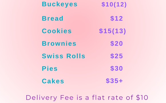 Delivery & Local Pick Up by Sadie's Slice Of Heaven