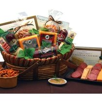 Savory Favorites Meat And Cheese Gift Basket! by Designz By Diane/La Bella Baskets & Gifts