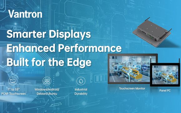 Vantron's Panel PCs and Curved Touchscreen Monitor by Vantron ...
