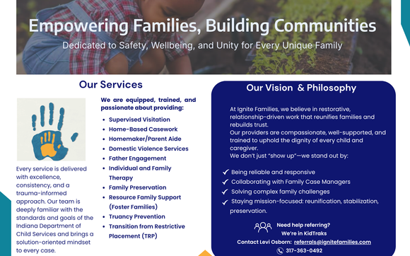 Community Based Services by Ignite Families, LLC