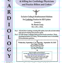 Cardiology Coding Seminar - Vegas - Sept. 17 & 18 by McVey Medical Coding Seminars
