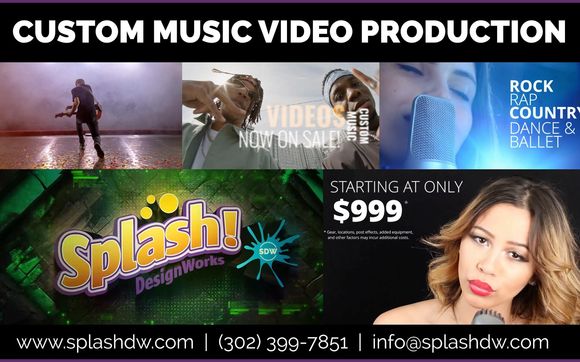 Music Video Production by Splash Designworks