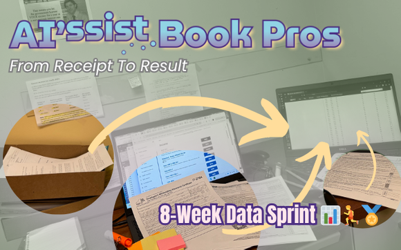 Shoebox → Strategy: 8-Week Data Sprint by AI'ssist Book Pros